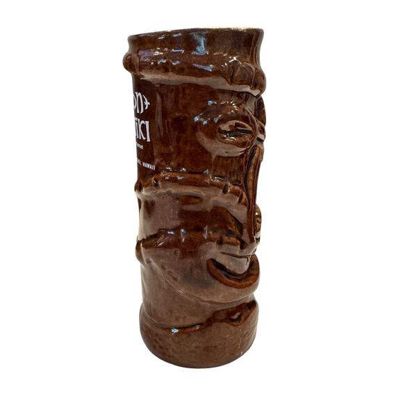 ViNTaGe Kon Tiki Bar Mug Stephen Crane Sheraton Waikiki Hawaii - Picture 5 of 8